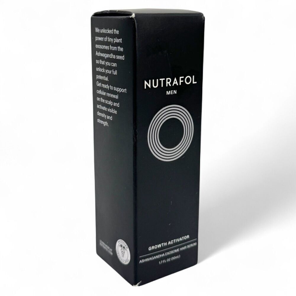 NEW Sealed Nutrafol Men's Growth Activator Hair Serum 1.7 FL OZ Exp 7/24